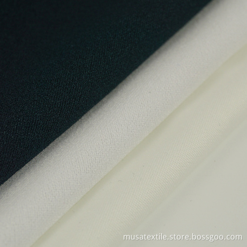 97% Polyester 3%spandex Scuba Crepe Fabric